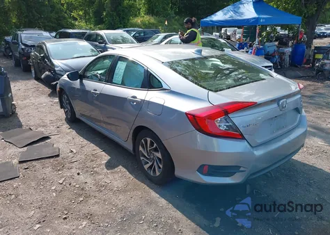 2017 Honda Civic Ex from USA, damaged, VIN 2HGFC2F72HH520517